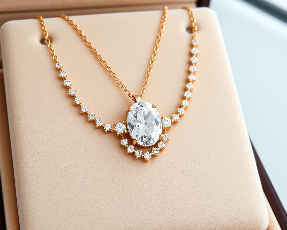 Joahinia's diamond necklace