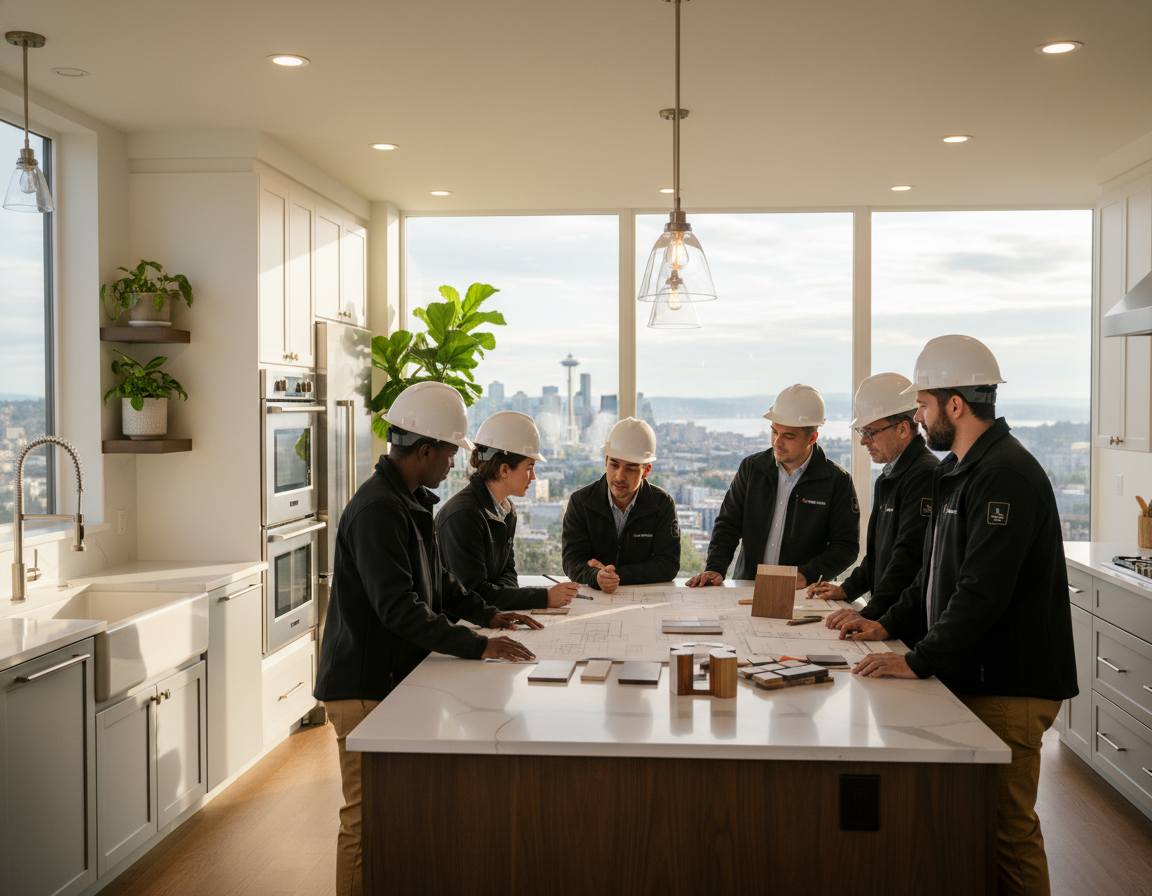 kitchen remodeling contractor Bellvue WA