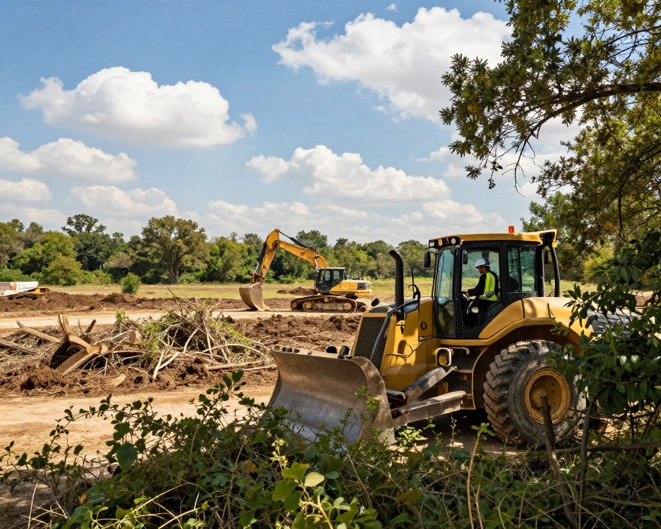 Land Clearing In Eagle Mountain TX